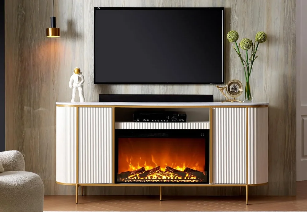 electric fireplace tv stands